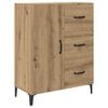 vidaXL Highboard Remeseln&yacute; dub 69,5 x 34 x 180 cm Kompozitn&eacute; drevo