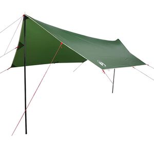 vidaXL Kempingov&aacute; plachta zelen&aacute; 460x305x210 cm vodotesn&aacute;