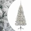 vidaXL Umel&yacute; vianočn&yacute; stromček s vianočn&yacute;mi guľami 120 cm 150 LED