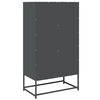 vidaXL Highboard Antracit 68x39x123 cm Oceľ