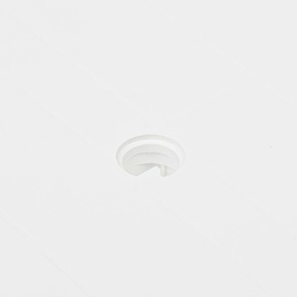 vidaXL Záhradný stôl, biely 80x75x72 cm, plast