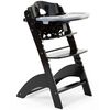 CHILDHOME 2-v-1 Detská stolička Lambda 3 čierna