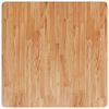 vidaXL Štvorcová stolová doska bledohnedá 80x80x2,5cm lakovaný dub