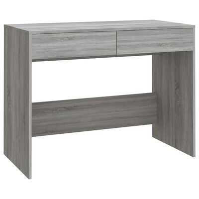 vidaXL Stôl sivý dub sonoma 101x50x76,5 cm drevotrieska