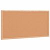 vidaXL Korkov&aacute; tabuľa s r&aacute;mom z mas&iacute;vneho borovicov&eacute;ho dreva 60x30 cm