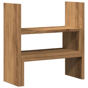 vidaXL Stolov&yacute; organiz&eacute;r nastav.dub artisan 40x17x41 cm kompozit.drevo