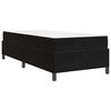 vidaXL R&aacute;m postele s matracmi Čierna 80 x 200 cm l&aacute;tka