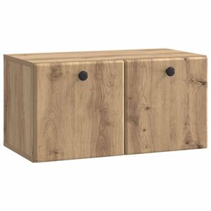 vidaXL N&aacute;stenn&aacute; TV skrinka N&aacute;stenn&yacute; Dub artisan 59,5 x 31 x 30 cm