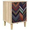 vidaXL Nočn&yacute; stol&iacute;k OMMEN Dub sonoma 36 x 33 x 50 cm Kompozitn&eacute; drevo
