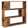 vidaXL Skriňa na knihy/Izbov&yacute; prep&aacute;žka Old Wood 100x24x94 cm