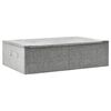vidaXL &Uacute;ložn&yacute; box l&aacute;tkov&yacute; 70x40x18 cm siv&yacute;