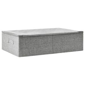 vidaXL &Uacute;ložn&yacute; box l&aacute;tkov&yacute; 70x40x18 cm siv&yacute;