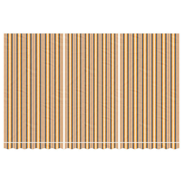 vidaXL Náhradná látka na markízu rôznofarebná pruhovaná 5x3 m