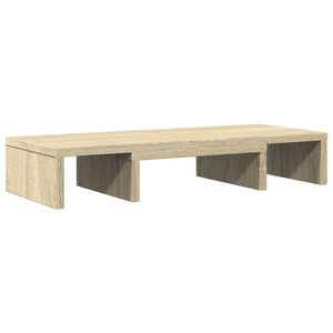 vidaXL Stojan na monitor dub sonoma 60x24x10,5 cm kompozitn&eacute; drevo