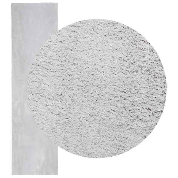 vidaXL Kusov&eacute; koberce Obdĺžnikov&yacute; HUARTE Biely 1000 x 80 cm Polyester