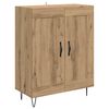 vidaXL Highboard Remeseln&yacute; dub 69,5 x 34 x 90 cm Kompozitn&eacute; drevo