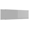 vidaXL Kuchynsk&yacute; backsplash 2 pcs Svetlosiv&aacute; 120 x 40 cm tvrden&eacute; sklo