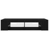 vidaXL TV skrinka Čierny dub 135 x 39 x 30 cm Kompozitné drevo