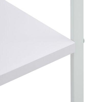 vidaXL Skrinka na mikrovlnku, biela 60x39,6x79,5 cm, kompozitné drevo