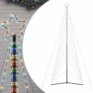 vidaXL LED vianočn&yacute; stromček 861 LED farebn&eacute; 478 cm