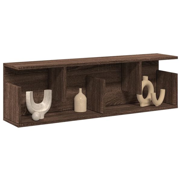 vidaXL N&aacute;stenn&aacute; skrinka 100x20x30 cm hned&yacute; dub kompozitn&eacute; drevo