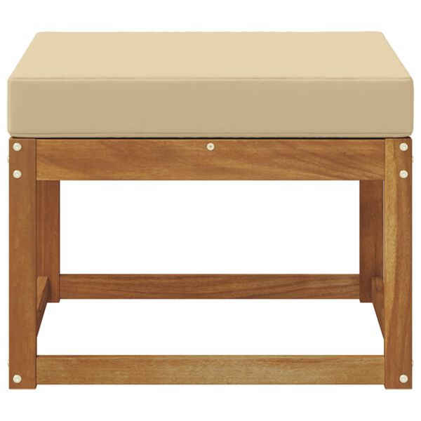 vidaXL Vonkaj&scaron;&iacute; taburet Pevn&eacute; ak&aacute;ciov&eacute; drevo Pr&iacute;rodn&aacute;