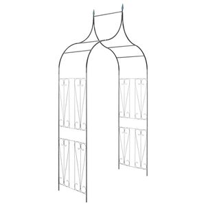 Z&aacute;hradn&yacute; obl&uacute;k s hrotmi na pop&iacute;nav&eacute; rastliny, tmavozelen&yacute;