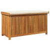 vidaXL Vonkaj&scaron;&iacute; box na vank&uacute;&scaron;e 113x50x60,5 cm ak&aacute;ciov&yacute; mas&iacute;v
