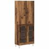 vidaXL Highboard 2 ks Star&eacute; drevo 69,5 x 34 x 180 cm Kompozitn&eacute; drevo