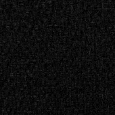 vidaXL Podnožka čierna 77x55x31 cm látková