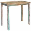 vidaXL Barov&yacute; st&ocirc;l 110 x 55 x 100 cm Mas&iacute;vne recyklovan&eacute; drevo