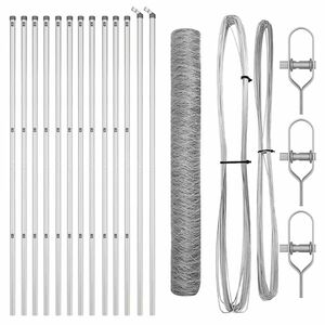 vidaXL Stĺp na plot. Strieborn&aacute;