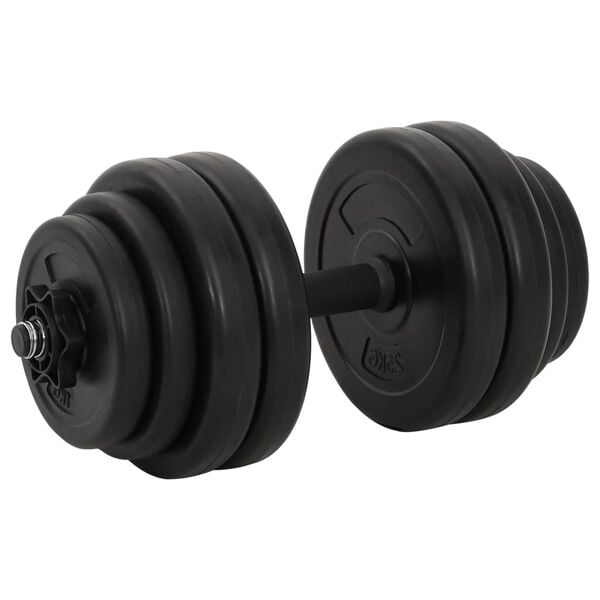 vidaXL Činky Dumbbell 2x15 kg