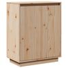 vidaXL Komoda 60x34x75 cm borovicov&yacute; mas&iacute;v