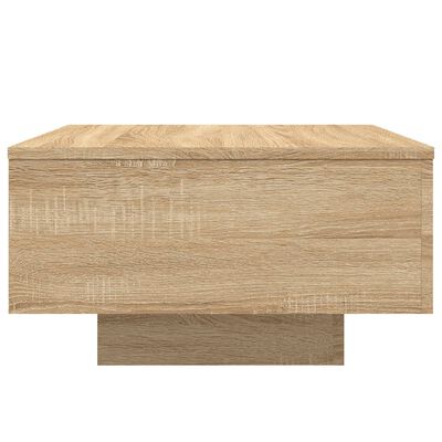 vidaXL Konferenčný stolík dub sonoma 55x55x31 cm kompozitné drevo
