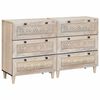 vidaXL Serv&iacute;rovacia skriňa 2 pcs Biela 120 x 33,5 x 75 cm