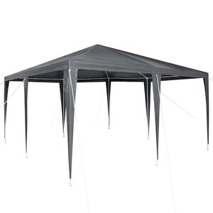 vidaXL P&aacute;rty stan Antracit 400 x 400 x 266 cm Polyetyl&eacute;n a oceľ