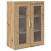 vidaXL Highboard Remeseln&yacute; dub 69,5 x 34 x 180 cm Kompozitn&eacute; drevo