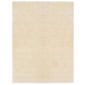 vidaXL Shaggy koberec do priestoru Kr&eacute;mov&aacute; 120 x 160 cm Polyetyl&eacute;n