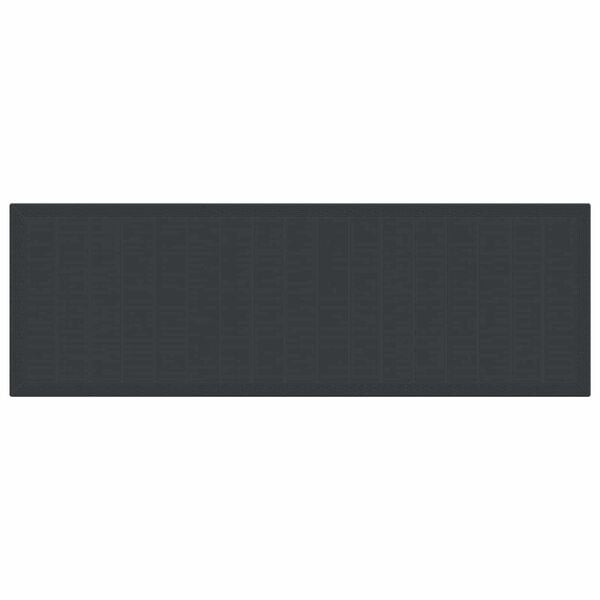 vidaXL Z&aacute;hradn&yacute; jed&aacute;lensk&yacute; set s vank&uacute;&scaron;om 11 pcs Antracit a kr&eacute;mov&aacute;