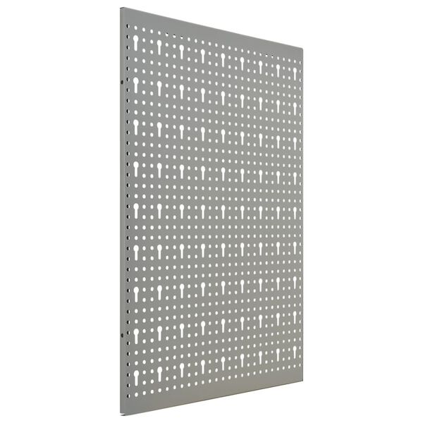 vidaXL Nástenné závesné panely na náradie 4 ks 40x58 cm oceľové