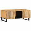 vidaXL Konferenčn&yacute; stol&iacute;k 100x55x40 cm, surov&yacute; mangov&yacute; mas&iacute;v