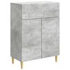 vidaXL Serv&iacute;rovacia skriňa so z&aacute;suvkou Bet&oacute;novo siv&aacute; 66 x 34,5 x 90 cm