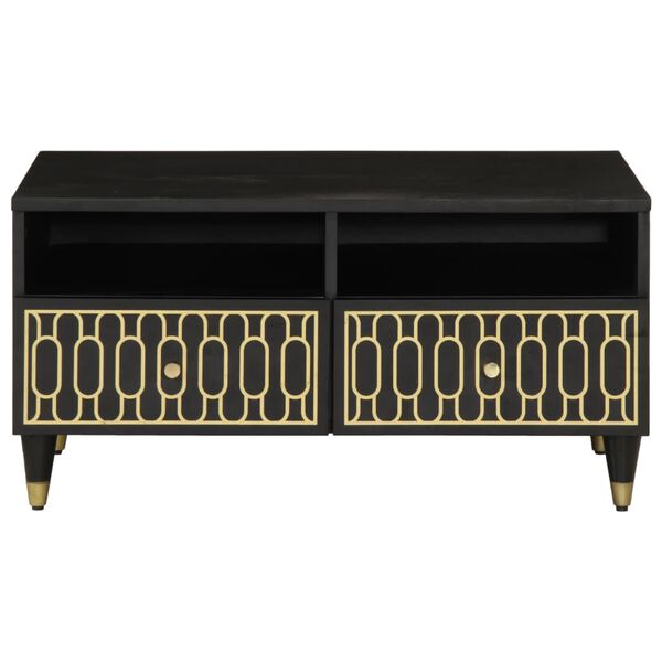 vidaXL Konferenčný stolík 80x54x40 cm, mangový masív