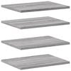 vidaXL N&aacute;stenn&eacute; police 4 ks siv&eacute; sonoma 40x30x1,5 cm kompozitn&eacute; drevo