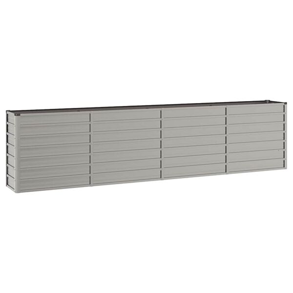 vidaXL Vyvýšený záhradný záhon, hrdzavý 320x40x77 cm, cortenová oceľ