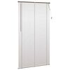 vidaXL Žal&uacute;zia Nastaviteľn&aacute; Tmavohned&aacute; s Vzorom 213 x 120 cm PVC