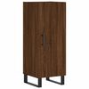 vidaXL Komoda hned&yacute; dub 34,5x34x90 cm spracovan&eacute; drevo
