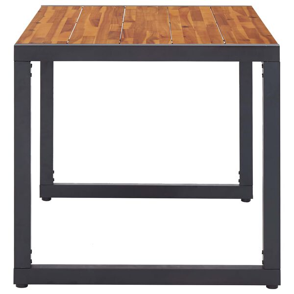 vidaXL 5-dielna z&aacute;hradn&aacute; jed&aacute;lensk&aacute; s&uacute;prava čierna