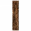 vidaXL Knižnica dymový dub 57x28,5x107,5 cm kompozitné drevo